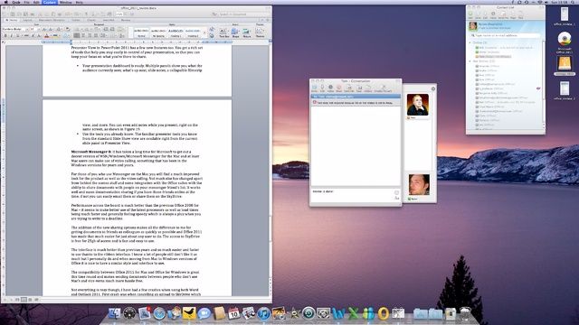 specs for microsoft office for mac 2011